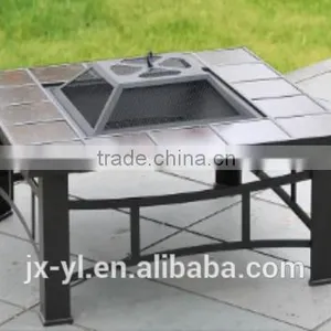 Outdoor Firepit With Cooking Grid thumbnail-1