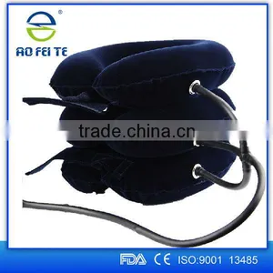 Full Flannel Soft Inflatable Air Neck Traction Cervical Collar/Cervical Traction Device thumbnail-6