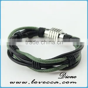 2016 Wholesale Fashion Mens Bulk Stingray Leather Bracelet thumbnail-5