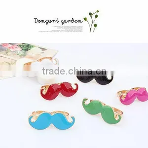 Silicone Wedding Double Loop Beard Ring thumbnail-2
