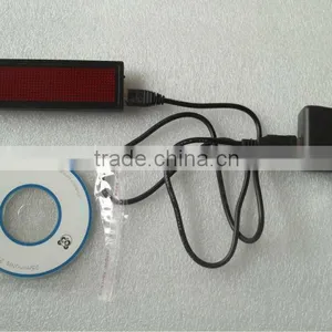 Express China Electronic Magnetic Programmable and Usb Rechargeable Digital Magnetic Led Name Badge With Led Display thumbnail-1