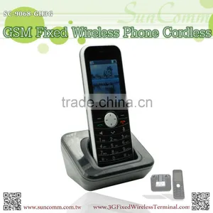SC-9068-GH3G WCDMA GSM Handset Cordless Phone With Bluetooth, Dock Power Charger,Color TFT LCD Display thumbnail-4