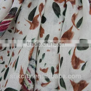 Custom Winter Pashmina Screen Printing 100% Wool Women Scarf thumbnail-3