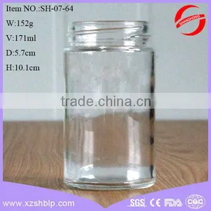 Round 170ml Glass Spice Jar, Spice Bottles Wholesale thumbnail-2