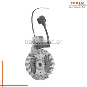 High Quality Magneto Flywheel and Ignition Module Coil for 1E36F-2/TL33 Gasoline Engine thumbnail-5