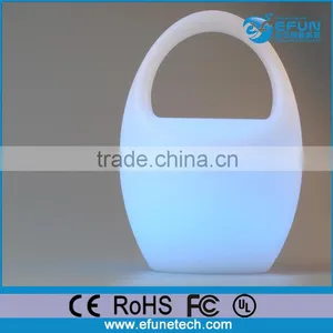 Plastic Color Changing Battery Rechargeable Led Color Changing Mood Lights With Bluetooth Speaker thumbnail-6