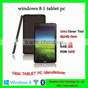 Intel 2gb Win8 Tablet 7 Inch Quad Core Windows8 Tablet With Multi-touch Screen thumbnail-1