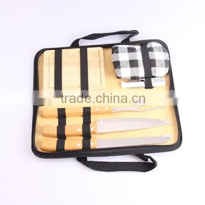 7 Pieces BBQ Tools Set,perfect Outdoor Dinnerware Combine Set thumbnail-1
