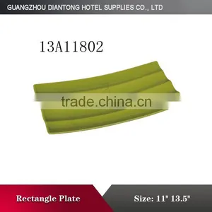 Hotel&Restaurant Bamboo Shape Plate,porcelain Plate,special Shape Dishes thumbnail-2