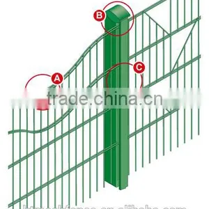 868 Wire 50x200mm Mesh White Grey Color Decor Lattice Panel High Security Fence thumbnail-5