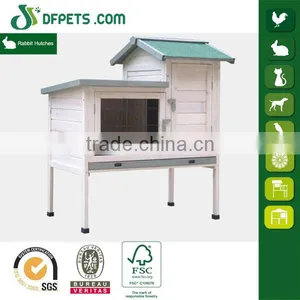 DFR059GW WeatherProof Wooden Rabbit Hutch thumbnail-1