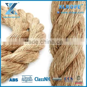 XLROPE Natural Fibre Ropes 4 Strand 30mm Manila Rope thumbnail-2