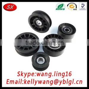 Customized Small Rope Pulley, Flat Belt Pulley, Belt Tensioner Pulley Dongguan Manufacturer Pass TS16949 thumbnail-4