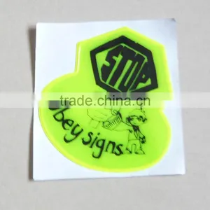 Fluorescent Yellow Reflective Sticker thumbnail-2