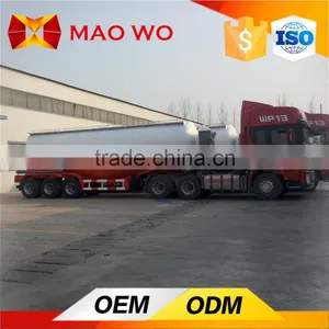 Air Compressor Bulk Cement Tanker , Bulk Cement Transport Semi-trailer thumbnail-4