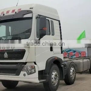 Howo T5G Cargo Van Chassis 340HP 12 Wheels in Cameroon thumbnail-4