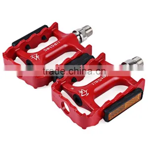 2Pcs SETSAIL 921 DU Bering Bike Pedals With Anti-skid Gear Frame Reflective Stripe Self-locking Pedals Bicycle Accessories Parts thumbnail-6