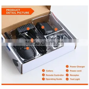 Rechargeable Remote Control Vibration Remote Dog Training Collar thumbnail-6