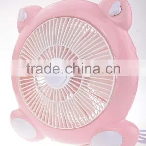 10 Inch Colorful Box Table Fan With Rotaing Louvre thumbnail-3