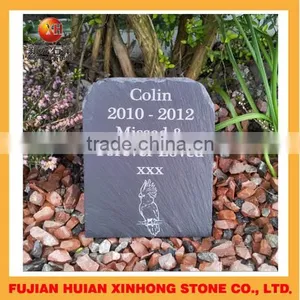 Black Granite Animal Tombstone With New Design thumbnail-5