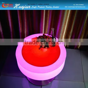 Color Changing Rechargeable Led Fancy Coffee Table for Bar Use thumbnail-4