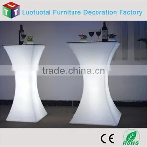 Led Cocktail Table / Remote Control 16 Color Change Battery Operated Led Bar Table thumbnail-5