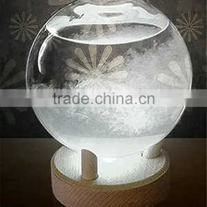 Wishing Ball Weather Forecast Bottle Best Gift Storm Glass Glass Barometer Weather Forecast Rain Bottle thumbnail-1