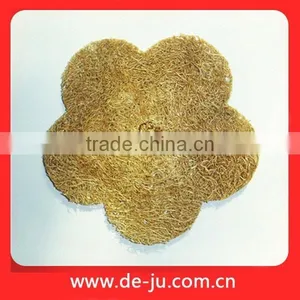 Natural Shower Body Scrubber Flower Shape Loofah thumbnail-1