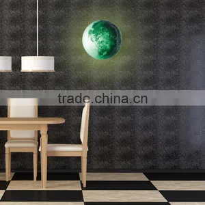 3D Simulate Decorative Healing Moon Night Light, Dual Mode Remote Control Color Changing Moon Shape Night Light For Wholesale thumbnail-1