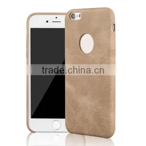 Wholesale Phone Cases for IPhone 6, Mobile Phone Leather Case Round Logo Hole Phone Shell for IPhone6 thumbnail-1