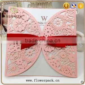 Hollow Logo Printed Invitation Card thumbnail-1