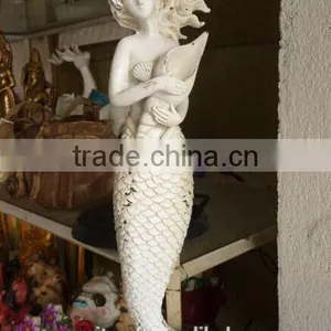 Resin Abstract Art Wall Unpainted Resin Mermaid Souvenirs thumbnail-1