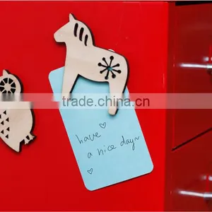Handmade Lovely Owl Wooden Fridge Magnet thumbnail-2