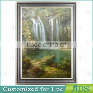 Manufactory Direct Sell Beautiful Handmade Natural Scenery Painting thumbnail-1