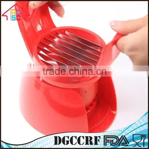 Portable Tomato Mozzarella Slicer Cutter Potato Salad Fruits With Stainless Steel Blade thumbnail-4