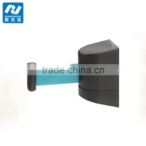 Wall Mounting Retractable Strap/belt Queue Barrier thumbnail-2