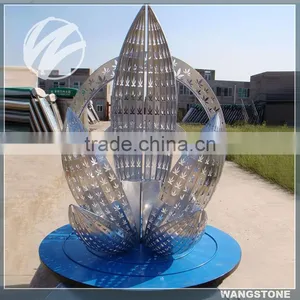 New Hot Art Decoration Garden Landscape Stainless Steel Sculpture thumbnail-1