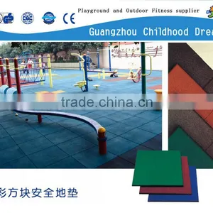 (HD-212)Hot Sale! Quality 1 Inch Thick Rubber Mat Garage Rubber Tiles thumbnail-1