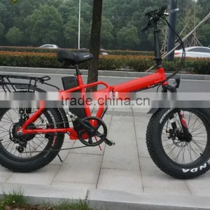 20''*4.0 Folding Electric Bike With 8fun 500W Motor and Sansung 48V 10AH Battery thumbnail-1