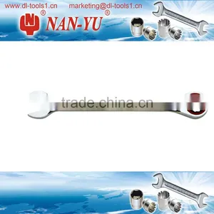 One Way 72 Teeth Ratchet Handle Wrench Hand Tool thumbnail-1