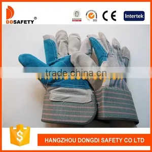 DDSAFETY 2017 Hot Sale Cow Leather Working Gloves Safety Gloves thumbnail-1