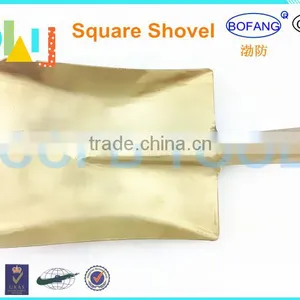 Non-Sparking Brass Square Shovel ,Explosion-proof Aluminum Bronze Spade thumbnail-1