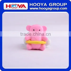 ST33301 Funny Banana Shaped Cute Rubber Animal Erasers thumbnail-1