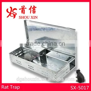 SX-5017 New Products Rat Trap Live Catch Metal Mousetrap thumbnail-1