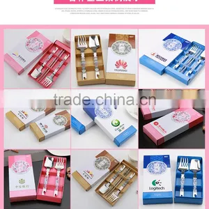 Best Selling Good Quality Stainless Steel Spoon and Fork Gift Set thumbnail-1
