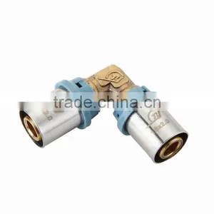 STAINLESS SLEEVE BRASS ELBOW thumbnail-1