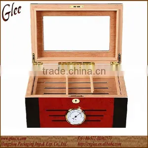 Classical Storage Wood Cigar Box With Drawer thumbnail-3