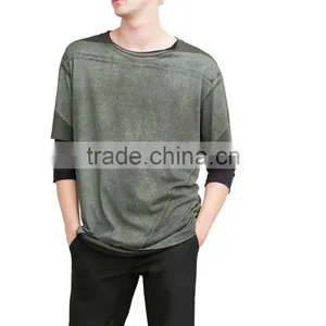 Custom t Shirt With Cheap Price 100% Cotton Breathable Fabric Big Size Mens Casual Teal t Shirts Factory Price t Shirt Wholesale thumbnail-4