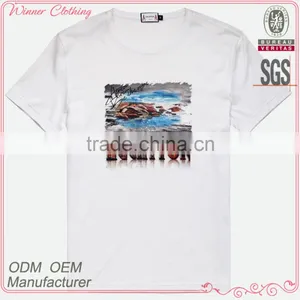 Fashion Garment OEM/ODM Manufacturer Plain White T-shirts thumbnail-1