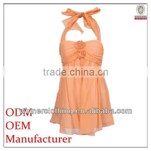 2015 New Style Fashion Ladies' High Quality Loose Fitting Chiffon Korean Dresses New Fashion Party Dress 2014 thumbnail-1